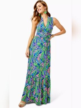 Lilly Pulitzer | Dresses | Lilly Pulitzer Viv Maxi Dress | Poshmark